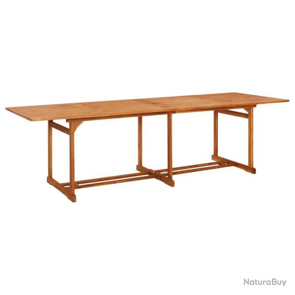 Table � d�ner de jardin 280x90x75 cm Bois d'acacia massif