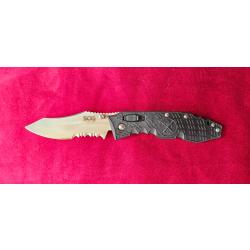 SOG Toothlock Satin TK-02 - Partially serrated