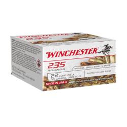 Munitions Winchester 22LR 36gr Plated Hollow Point x235