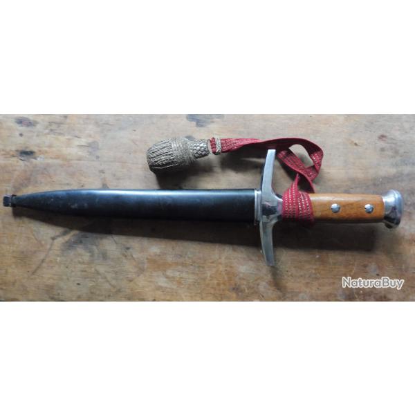 dague officier suisse modele 43 avec son pompon ww2