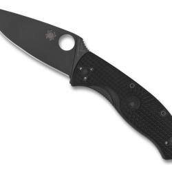 Couteau Spyderco Tenacious noir