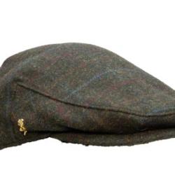 Beret Browning Balmoral Tweed Brun cm