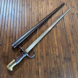 BA&Iuml;ONNETTE GRAS DE ST &Eacute;TIENNE 1878 ET MONOMATRICULE BELLE LAME /2/-