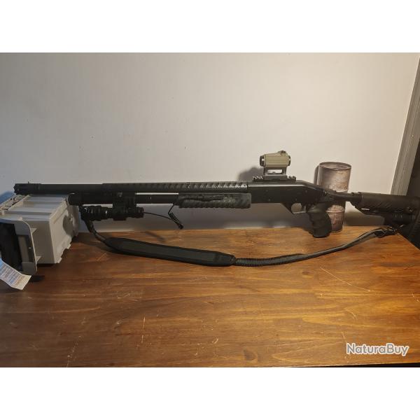 SUPER AFFAIRE TAURUS ST12 TACTICAL crosse fixe CAT C +LAMPE TACTIQUE+POINT ROUGE