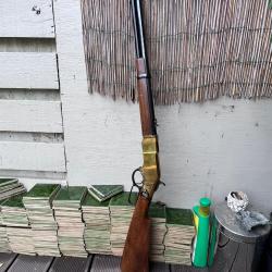 Carabine &agrave; levier sous garde Uberti 1866 Yellow Boy Cal.22LR - Occasion