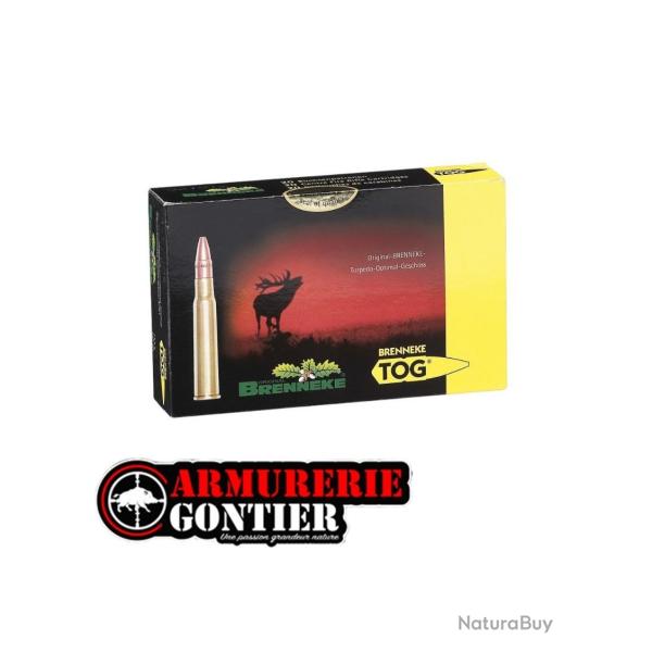 Munitions BRENNEKE TOG 308 165GR 10.7G