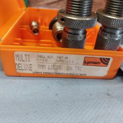 Jeu d'outils 9mm Luger + taper crimp Redding + shell holder - Petit prix