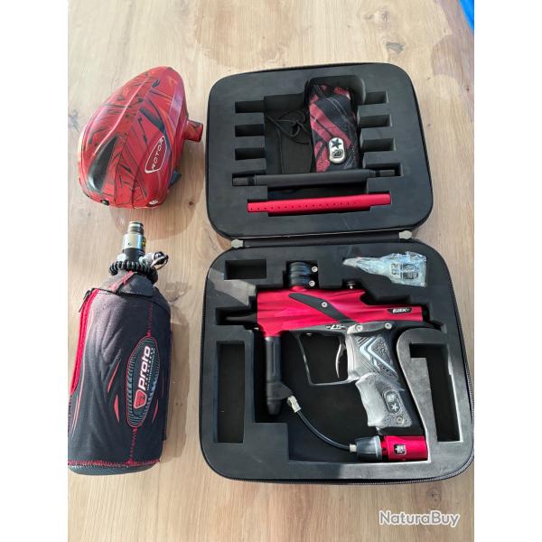 Vend etek 4 LT planet �clipse tres bon etat  + bouteille + housse + dye rotor loader