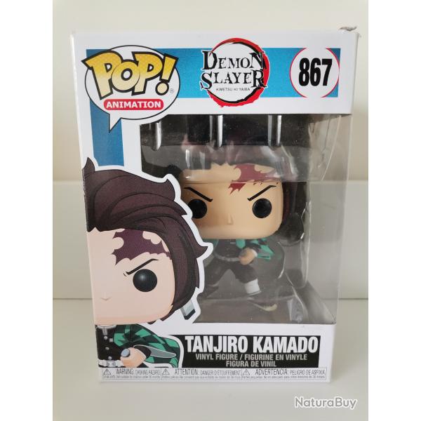 Figurine Pop Tanjiro Kamado Demon Slayer no 867 avec boite