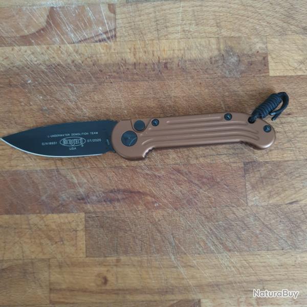Microtech LUDT , 2020, acier 204P, vendu avec bo�te compl�te