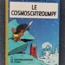 BD Le Cosmoschtroumpf et Le Schtroumpfeur de pluie Peyo 1976