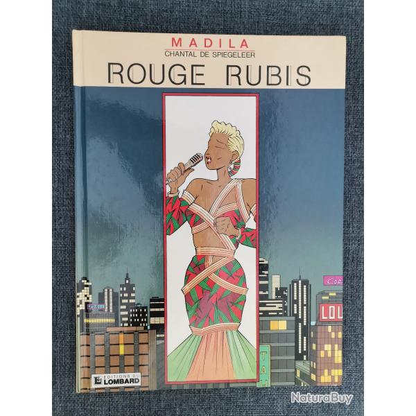BD Madila, Rouge Rubis par Chantal De Spiegeleer 1989