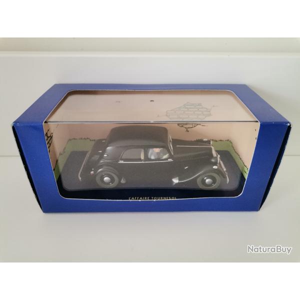 La Citro�n Traction Avant 15/6 de l'Affaire Tournesol Tintin