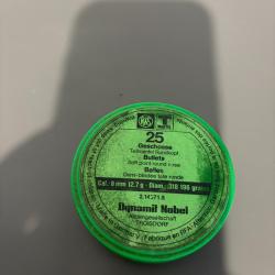 lot de 25 ogives RWS calibre 8mm
