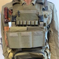 Gilet porte plaque