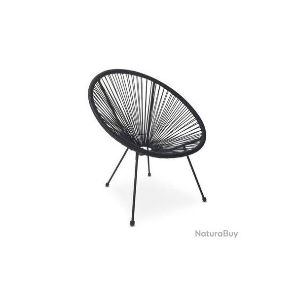 Chaise BRASIL noire x1