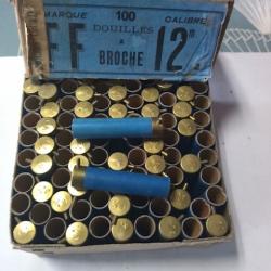 boite de douilles cal 12mm a broche