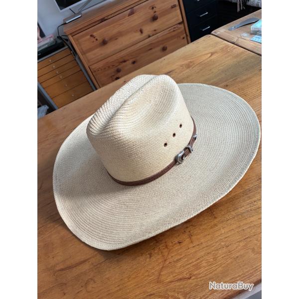 Authentique Chapeau de Cowboy Taille 59