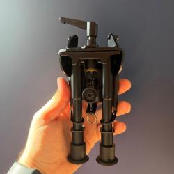 Bipied &agrave; grenouill&egrave;re 6-9" NEUF - Type Harris - D&eacute;part 1� Sans R&eacute;serve