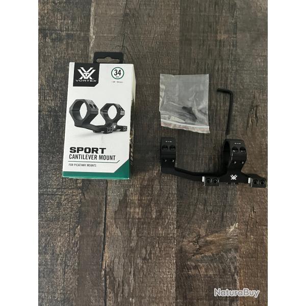 Montage monobloc VORTEX Sport 2" (21 mm-diam.34mm-BH25)