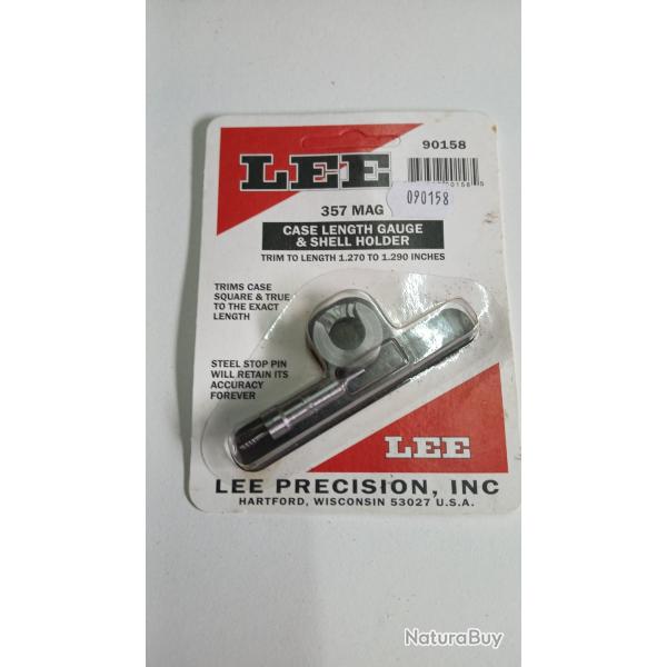 LEE CASE LENGTH GAUGE+SHELL PRIME 357 magnum ref 90158