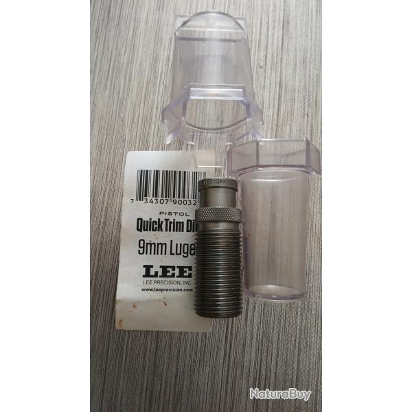 Outil pour raccourcisseur de douilles presse Lee 9mm luger