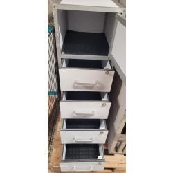 Caisse de transport chien (caisse double) + meuble marque braveur