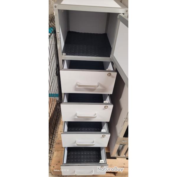 Caisse de transport chien (caisse double) + meuble marque braveur