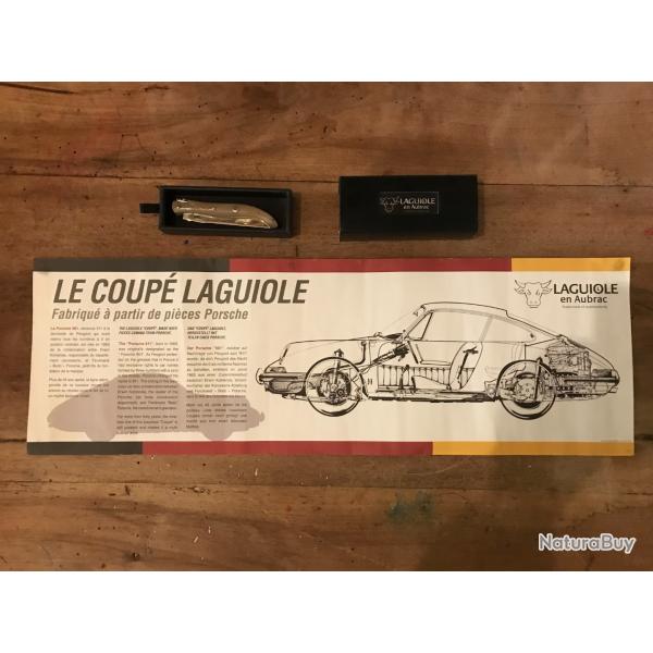 Couteau pliant de collection  Le Coup� Porsche �dition limit�e - Laguiole en Aubrac