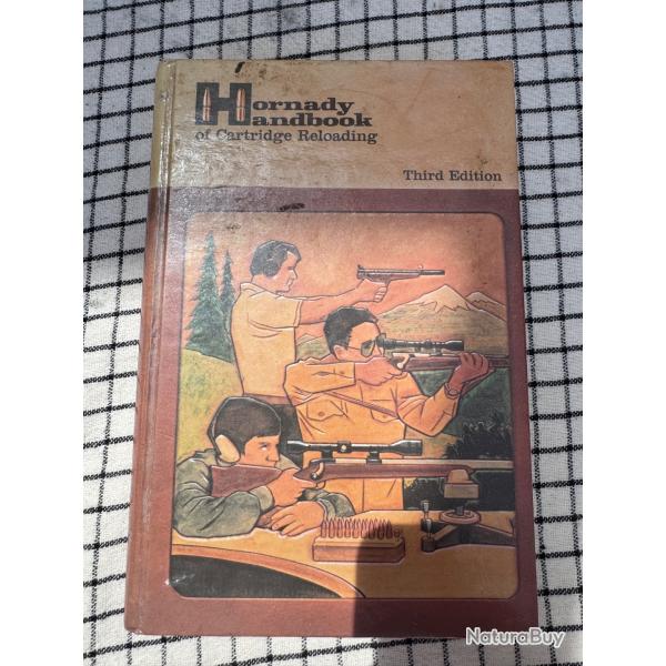Livre Hornady Handbook of cartridge Reloading 3�me �dition