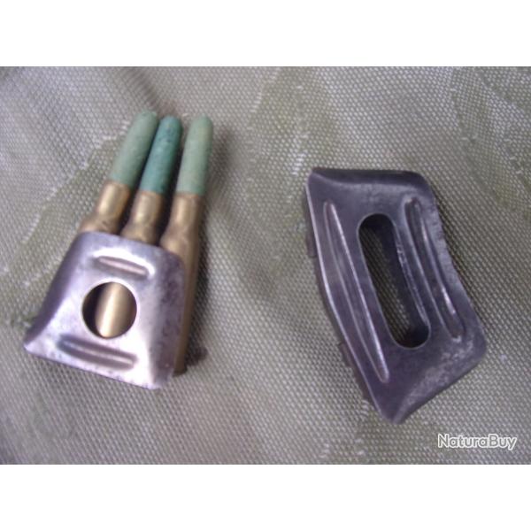 2 clips de fusil Berthier