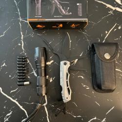 Kit Multitool ORSIFOVI + Lampe LED - Neuf