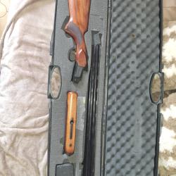 Fusil superpos&eacute;s GAUCHER manutrap 12/76 lg71cm Manusporting