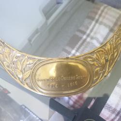 PLAQUE CASQUE WW1 WW2