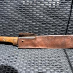 Machette coupe coupe  tirailleur s&eacute;n&eacute;galais WW1