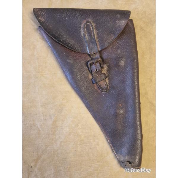 Etui holster d'�poque pour gros r�volver � broche