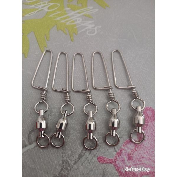5 �merillons Silure Mont�s sur roulements � billes 220lbs