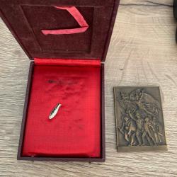Plaquette Bronze Kautsch Arthus-Bertrand
