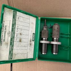 Rare jeu d'outils RCBS calibre 8 x 56 R Mannlicher