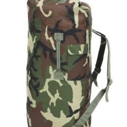 Sac sport militaire tissu oxford Camouflage 85 L r&eacute;sistant grande capacit&eacute;
