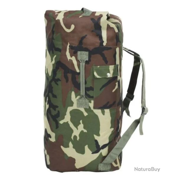 Sac sport militaire tissu oxford Camouflage 85 L r�sistant grande capacit�