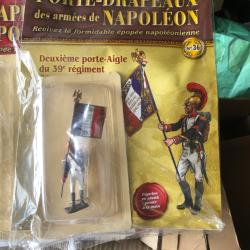 Porte drapeau des arm&eacute;es de Napol&eacute;on