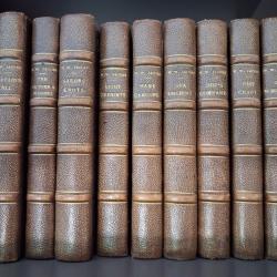 Lot de 10 livres anciens en anglais  "Collection of British authors" Tauchnitz Editions