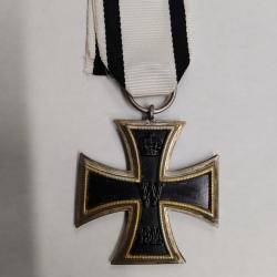 Croix de fer 2&egrave;me classe 1914 WWI ruban non combattant