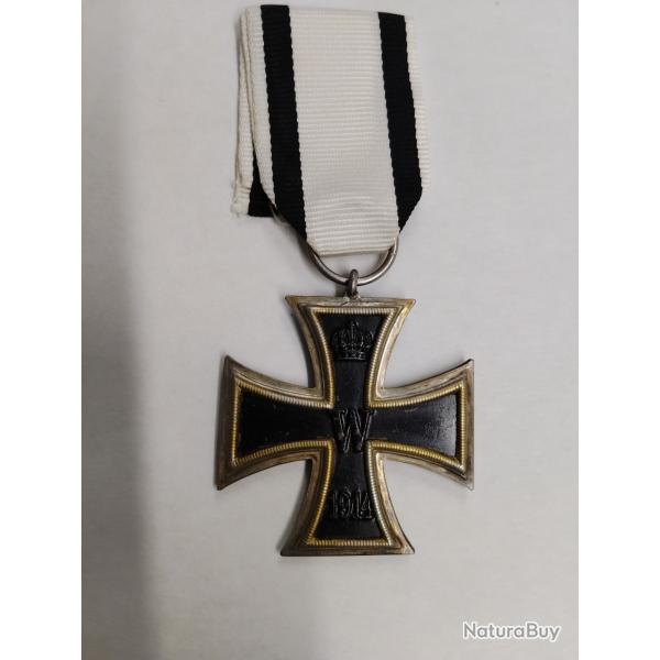 Croix de fer 2�me classe 1914 WWI ruban non combattant