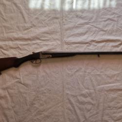 Fusil juxtapos&eacute; d'artisan st&eacute;phanois cal. 16/65