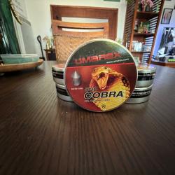 5 bo&icirc;tes de Plombs UMAREX COBRA 4,5 mm