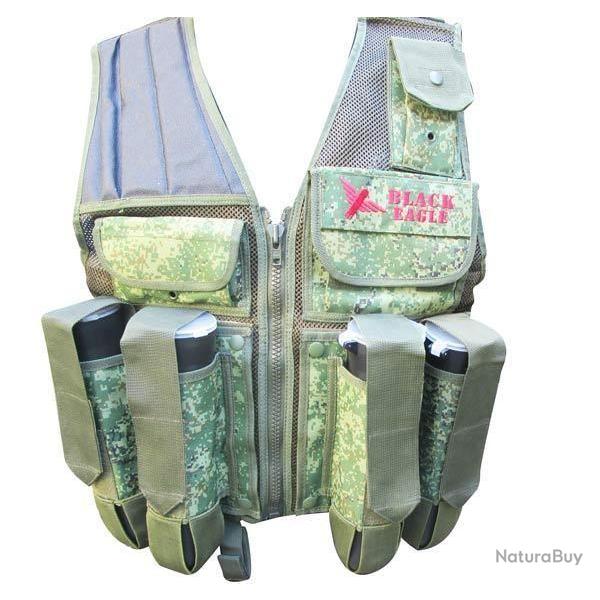 Veste Tactical Black Eagle Digit Camo
