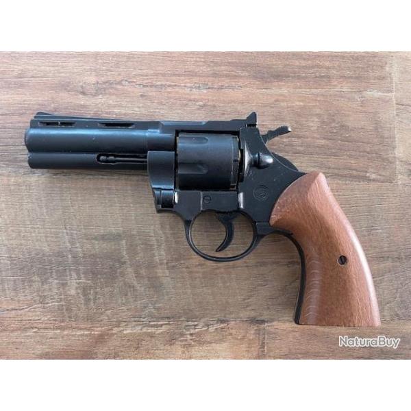 Revolver � blanc BRUNI Python Bronz� Cal.9mm R