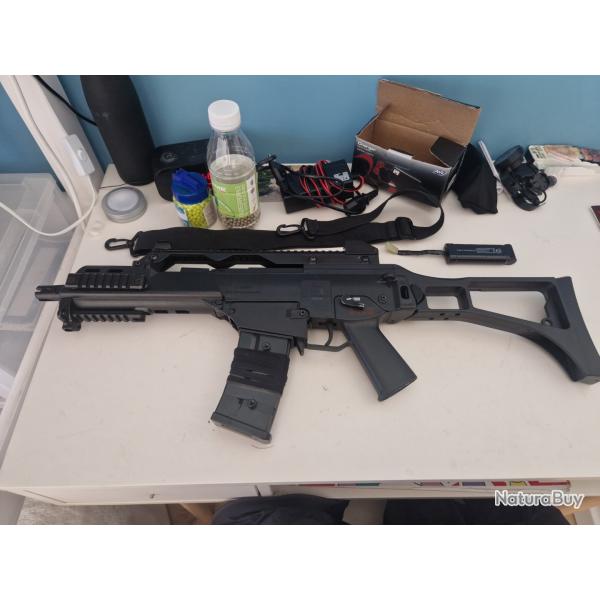 HK G36 Sportline Umarex fournit avec ces accessoires